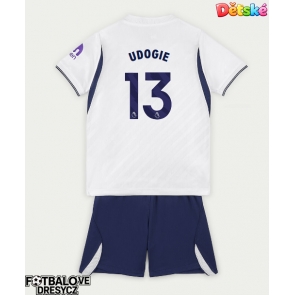 Tottenham Hotspur Destiny Udogie #13 Dětské Domácí dres komplet 2026-27 Krátký Rukáv (+ trenýrky)